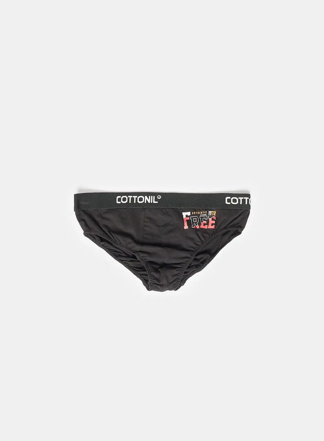 COTTONIL Cottonil Relax Brief For Men - Black;M