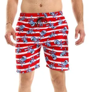 Caesar Printed Swim Short