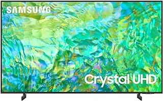 Samsung 85 Inch TV Crystal Processor 4K LED with Built-in Receiver - Black - UA85CU8000UXEG [2023 Model]