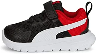 Evolve Mesh AC Shoe for Boys, Puma Black-Puma White, 19 EU