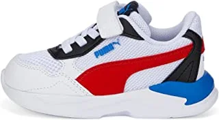 X-Ray Speed Lite AC Shoe for Boys, Puma White-High Risk Red-Victoria Blue-Puma Black, 27 EU