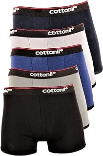 Cottonil Men Set of 5 Everyday Boxer Shorts (pack of 5)