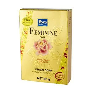 Yoko Feminine Soap With Herbal Extract - 80 GM