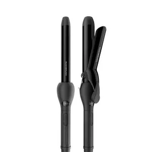 Rush Brush 5-In-1 Curler Black ، 5 أسطوانات ، 230 درجة مئوية ، سيراميك التورمالين