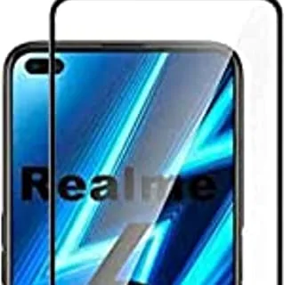 Dragon Realme 6 Pro 5D Curved Full Coverage Premium Scratch Resistance 5D Touch Tempered Glass Screen Protector For Realme 6 Pro BLACK