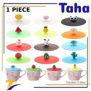 Taha Offer Silicone Cup Cover Maintains Heat And Hygiene 1 Piece