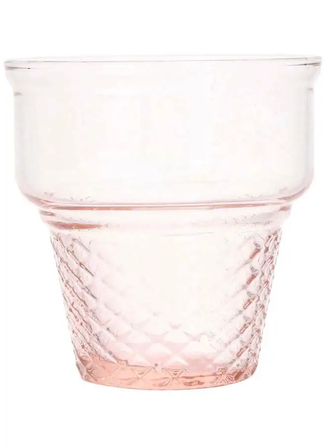 Pasabahce Mini Cornet - Ice Cream Cup - 245 Cc Pink