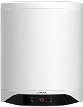 TORNADO Electric Water Heater 40 L Enamel Digital White TEEE-40DW