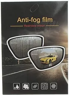 Anti fog film rearview mirror for car