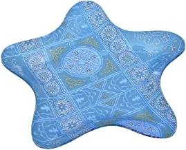 Sega High Quality Glass Star Serving Plate, 32 * 32cm - Khaimia Blue