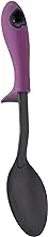 Generic Plastic Spoon With Handle Hanger For Kitchen - Black Purple