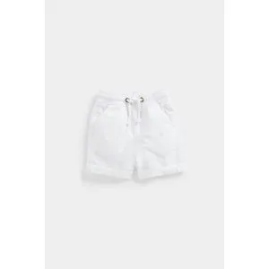 Mothercare White Poplin Shorts