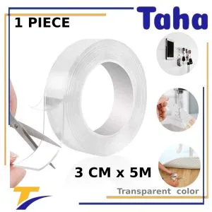 Taha Offer Double Face Adhesive Tape 3CMX5M 1 Piece