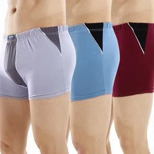 Cottonil Comfortable Solid Patterned Men Boxers - Pack Of 6