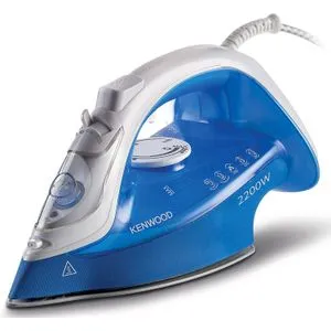 Kenwood Steam Iron, 2200 Watt, White Blue - STP60.000WB