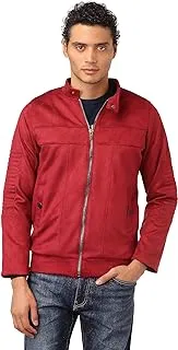 CAESAR Mens Chamois Jacket With Zipper And Inner Lining Jacket