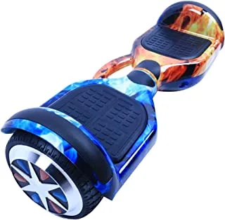 Smart electric balance hoverboard 6 inches multicolor rider modes: beginner to expert by-xg1-6