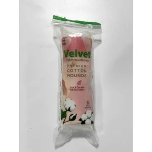 Velvet Cotton Rounds Pads 70pcs