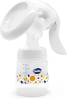 Bubbles manual breast pump white, One Size