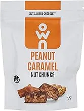 Own peanut caramel chunks