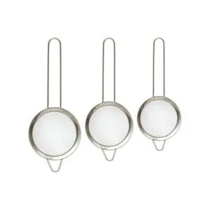 Stainless Steel Tea Infuser Set Of 3Pcs, Big Size, Silver