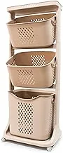 El watania danty basket with 3 racks, Beige