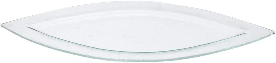 Sega high quality glass serving plate, 59 * 20cm - multi color