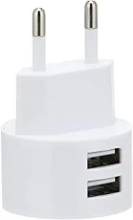 Usams travel charger kit sing-tu series (t20 dual usb round travel charger (eu)+ u35 3in1 charging&data cable)