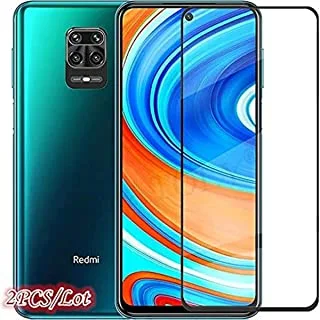 واقي شاشة لهاتف Dragon زجاج Redmi Note 9S زجاج مقوى لهاتف Xiaomi Redmi Note 9 S واقي شاشة عالي الدقة غطاء كامل لهاتف زجاجي Redmi Note 9S أسود Redmi Note 9 Pro Max