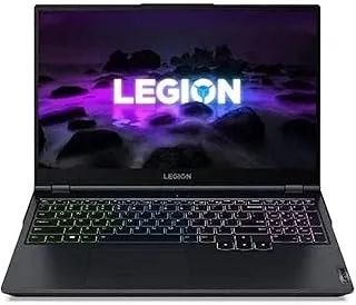 لاب توب لينوفو Legion 5 15ACH6H - Ryzen 7 5800H 8-Cores، 16 GB RAM، 512 GB SSD، NVIDIA GeForce RTX 3070 8GB GDDR6 Graphics، 15.6 