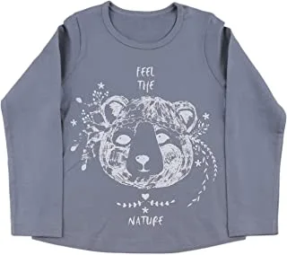 Elsayaad Kids Bear Long Sleeve Shirt T-Shirt