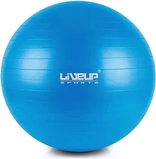 Liveup anti burst gym ball, 55 cm diameter, blue