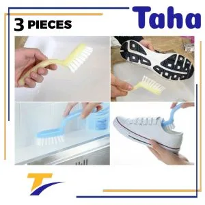 Taha Offer Multi Functional Cleaning Brush 3 Pieces