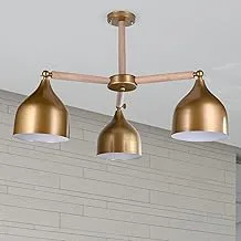 El rawda rl-na-003 naomi ceiling lamp - 3 lamps - golden