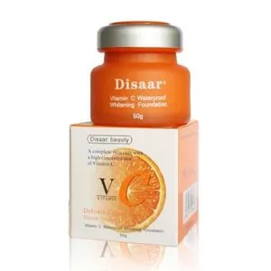 Disaar Vitamin C Waterproof Whitening Foundation - 50 G