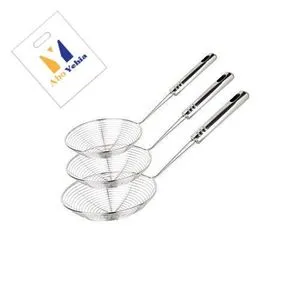 Stainless Steel Deep Fry Strainer  + Taha Bag Free