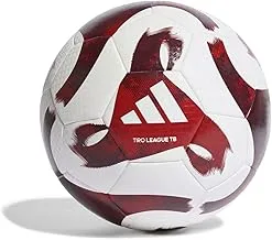 Adidas TIRO LGE TB WHITE/TMCOBR/TMCORD FOOTBALL/SOCCER BALL (THERMAL-BONDING) HZ1294 for Unisex white size 5