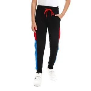 Caesar Boys Elastic Waist Sweatpants With Coloured Tape