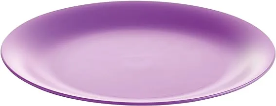 M-design lifestyle plastic plate, 21 cm - purple