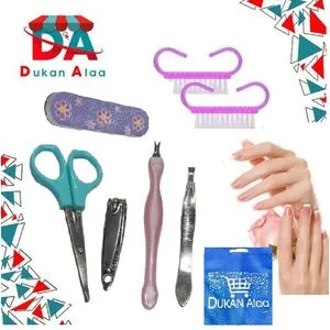 6-In-1 Pedicure Tool For Hand & Foot Care Callus Remover - Scissors+gift Bag Dukan Alaa