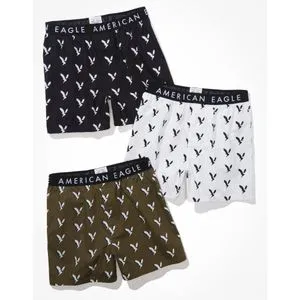 American Eagle Aeo Eagles Stretch Boxer Short 3-Pack