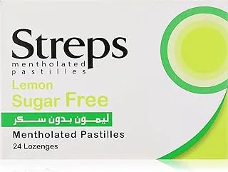 Luna Streps lemon (sugar free) box 2 strip