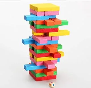 Wooden Tower for kids - Wood Building Blocks