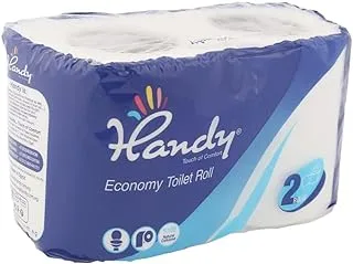 Handy economic toilet paper 2 layers pack of 2 rolls