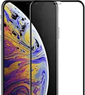 Dragon Ultra Thin 3D Full Curved Glass for iPhone 11 Pro Max 9H Hardness Explosion Proof Full Cover Screen Asahi Tempered Glass Crystal Clear High Transparency Protector, Black