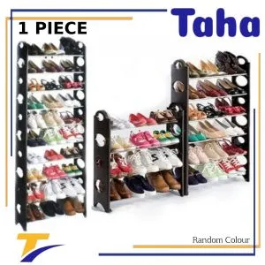 Taha Offer Plastic Metal Shoe Organizer 1 Piece