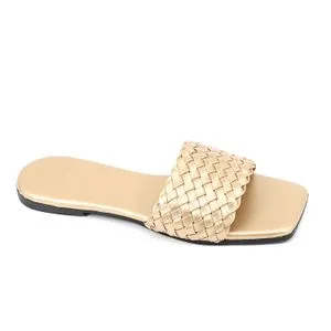 Soul Summer Slipper For Women Gold