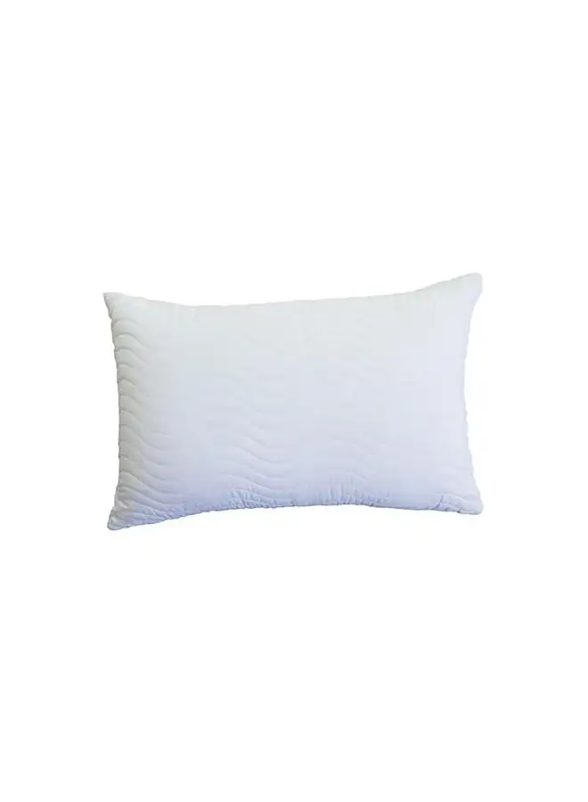 Al Maamoun Softy Pillow Cotton Blend White 50x70cm