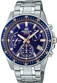 Casio men's edifice efv540d-2av silver stainless-steel japanese quartz sport watch