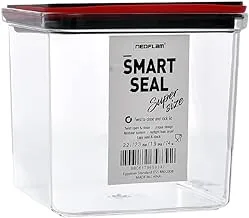 Neoflam sm-aq-m22 smart seal square storage box, 2.2 litre